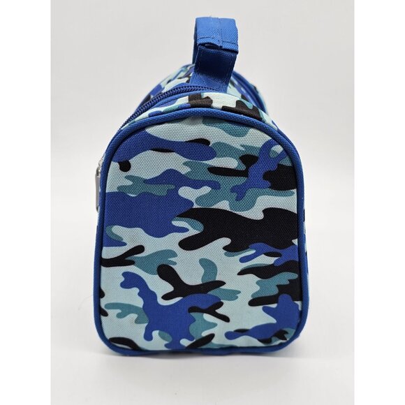 Tupperware Lunch Box Blue Camouflage Lunchbox Cup Container Sandwich Keeper 4 Pc - Picture 8 of 15